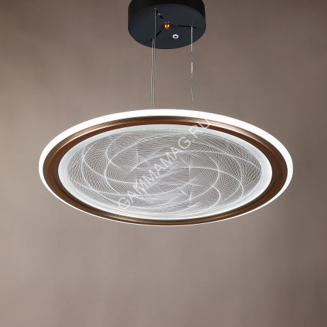 Люстра 9260 H/130W gold 530 мм 3 реж., пульт S=25м2 VERNER LIGHTING *1