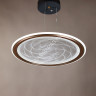 Люстра 9260 H/130W gold 530 мм 3 реж., пульт S=25м2 VERNER LIGHTING *1