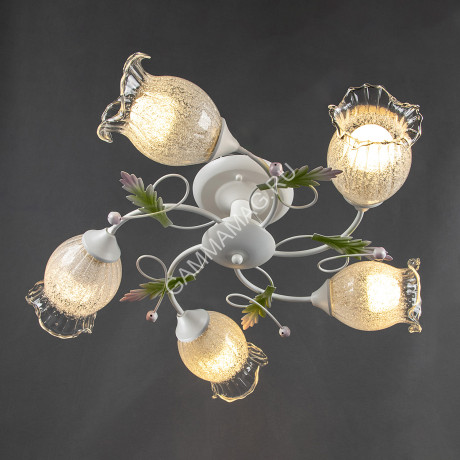 Люстра N1743/5 Е27 5*40Вт ( h=220; d=650) VERNER LIGHTING *1