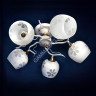 Люстра С0368/5 WT+FG 5*40W E27 (h=230 d=550) VERNER LIGHTING *1
