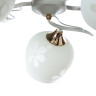 Люстра С0368/5 WT+FG 5*40W E27 (h=230 d=550) VERNER LIGHTING *1