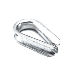 Коуш для стальных канатов D18 (1шт) DIN6899 BROZEX *1