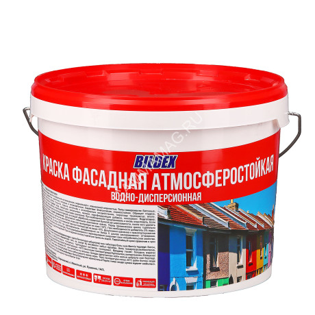 Краска акриловая фасадная 14 кг BILDEX матовая *1/48