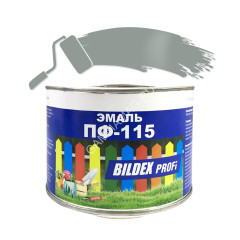 Эмаль ПФ-115 серая 10 кг BILDEX *1/55