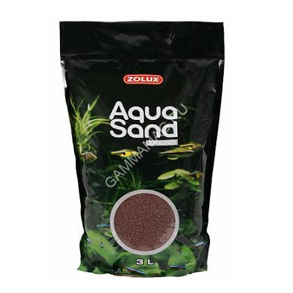 Грунт (Zolux) 3л Aquasand Cocoa Brown коричневый (какао)