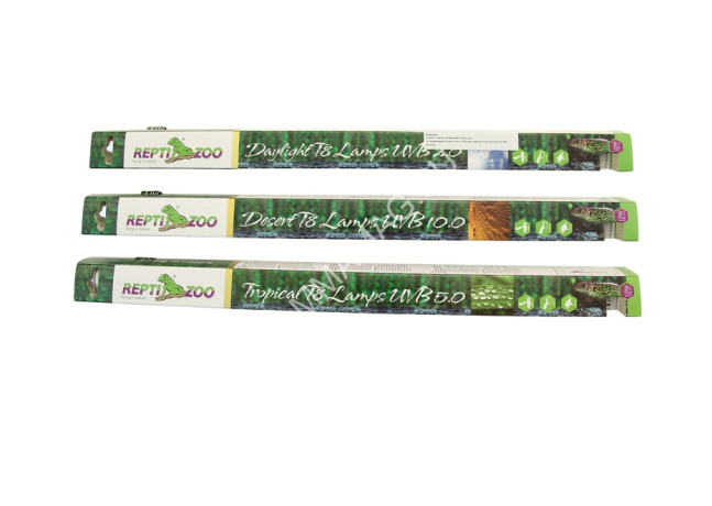 Лампа (Repti Zoo) УФ 2010LL T8 ReptiSol Daylight 2.0, 10Вт