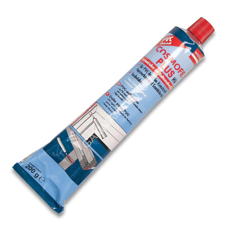 Жидкий пластик "COSMOFEN PLUS" алюм.мемб.тюбик 200гр. белый *1/30