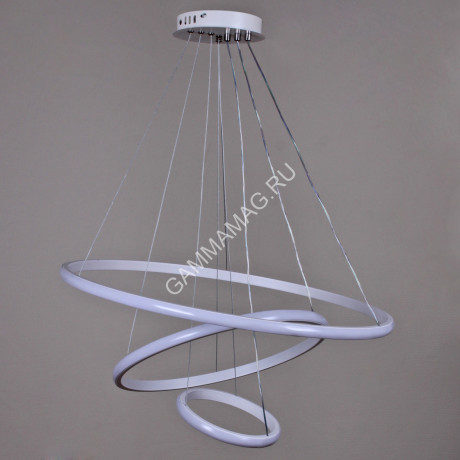 Люстра 99001-0.9-03D WH LED 3000-6000К S=16м2 *1