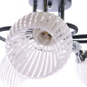 Люстра N2954/5 BK+CH 5*40W E27 (h=230 d=550) VERNER LIGHTING *1
