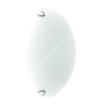 Светильник настенно-потолочный стекло FX4041/12'' Е27 60Вт (h=90, диам 300 ) 8кв.м. *1