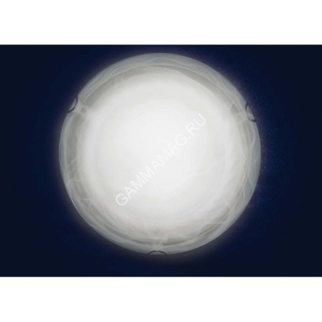 Светильник светодиодный стекло FX5019/12'' белый LED 12Вт (h=90, диам 300 ) 8кв.м. VERNER LIGHTING *1