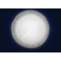 Светильник светодиодный стекло FX5019/12'' белый LED 12Вт (h=90, диам 300 ) 8кв.м. VERNER LIGHTING *1