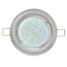 Светильник встраиваемый GX53 DGX5315 Ecola Легкий Серебро FS53EFECD *10/100