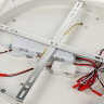 Светильник светодиодный акриловый 500мм 240W H2013 120W*2white 500мм с пульт S=25м2 VERNER LIGHTING