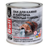 Лак акриловый органорастворимый для наружных и внутренних работ по камню и кирпичу 0,75 л ДАЛИ*1/576