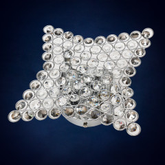 Бра Е1571/2W CH E27 2*40Вт (h-190,w-185,l-300) VERNER LIGHTING *1