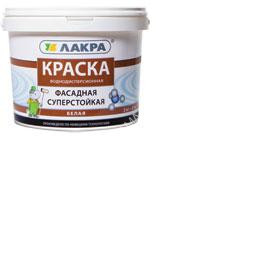 Краска акриловая фасадная 14 кг Лакра суперстойкая *1/44