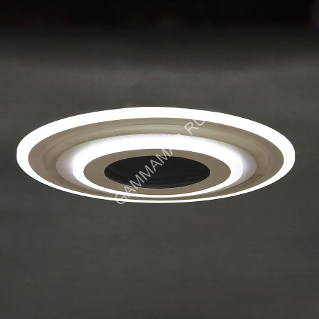 Светильник светодиодный акриловый 500мм 240W H2015 120W*2white 500мм с пульт S=25м2 VERNER LIGHTING