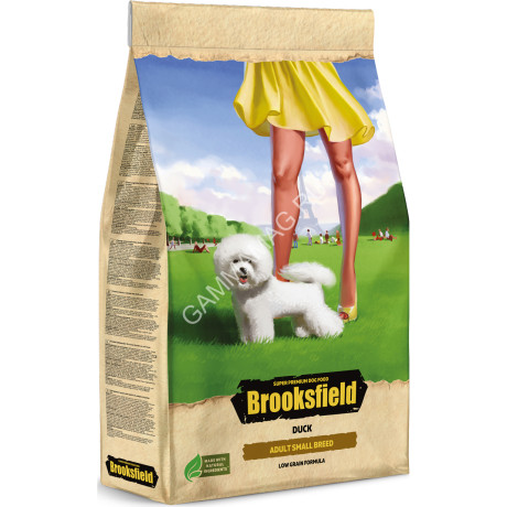 Brooksfield Adult Dog Small Breed 0,7кг утка/рис сухой для собак (354349) NEW