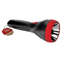 Фонарь ручной Рекорд аккум. 1LED 1W до100м (зарядка - вилка) РМ-1200 23205 *1/5/40