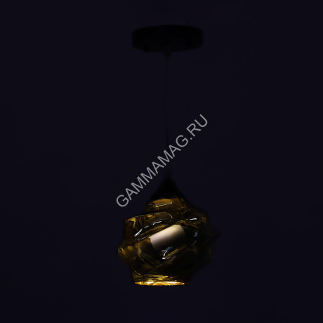 Люстра A3886/1H BK Е27 1*40Вт ( h=135/800; d=180) S=6м2 VERNER LIGHTING *1