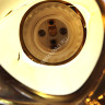 Люстра A3886/1H BK Е27 1*40Вт ( h=135/800; d=180) S=6м2 VERNER LIGHTING *1