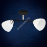 Люстра N2996/2 BK+CH 2*40W E27 (h=235 w=200 l=520) S=8м2 VERNER LIGHTING *1