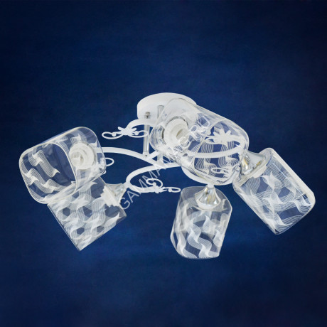 Люстра N4073/5 5*40W E27 (q-580;h-240) S=20м2 VERNER LIGHTING *1