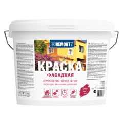 Краска акриловая фасадная 14 кг Проремонт *1/44