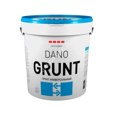 Грунтовка акриловая для внутренних и наружных работ 10л Dano GRUNT *1/33