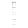 Лестница приставная металл. 10 ступеней,общ.дл.2,45м,max нагр.100кг Л10 "Ника"*1