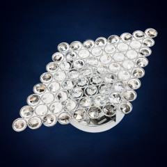 Бра Е1573/2W CH E27 2*40Вт (h-90,w-180,l-290) VERNER LIGHTING *1