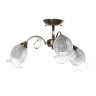 Люстра N1863/3 AB Е27 3*40Вт ( h=320; d=560) VERNER LIGHTING *1