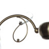 Люстра N1863/3 AB Е27 3*40Вт ( h=320; d=560) VERNER LIGHTING *1