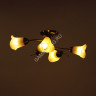 Люстра А1193/4 AB 4*40W Е14 , 220V VERNER LIGHTING *1