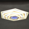 Светильник светодиодный акриловый 500мм 240W H2017 120W*2 white с пультом S=25м2 VERNER LIGHTING *1