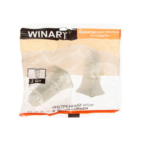 Внутренний угол Wimar 801 Дуб Рене 58ММ (уп.2шт) *50