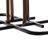 Люстра A3938/4 FGD+ВК Е27 4*40Вт ( h=250; d=640) S=16м2 VERNER LIGHTING *1