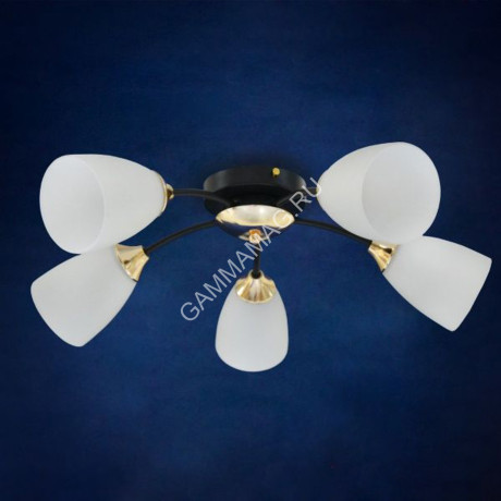 Люстра N4155/5 5*40W E27 (q-600;h-170) VERNER LIGHTING *1
