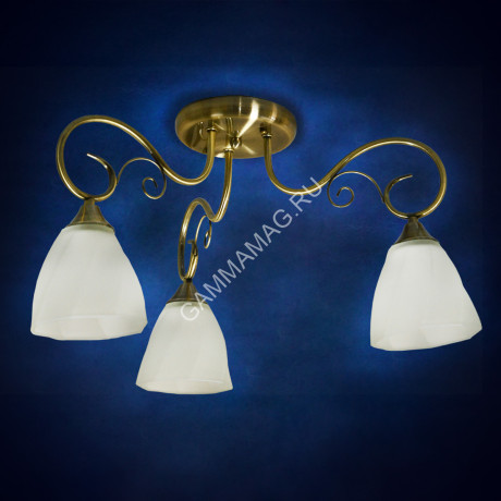 Люстра С0591/3 3*40W E27 (q550 h-290) VERNER LIGHTING *1