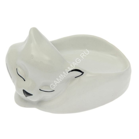 Мыльница керамич. "Кошка" (г.Киров) *1