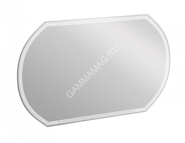 Зеркало /Cersanit/ LED 090 design 100*60,с подсветкой, антизапотев(KN-LU-LED090*100-d-Os) *1/40
