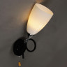Бра N1684/1W BK+CH E27 1*40Вт (330*170*130) VERNER LIGHTING *1
