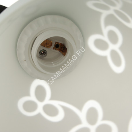 Люстра N1897/5 BK+ CH Е27 5*40Вт (h=340; d=650) S=20м2 VERNER LIGHTING *1