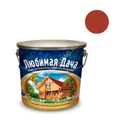 Защитно-декоративное покрытие для древесины алкидное рябина 2,7 л Любимая Дача *1/4/144