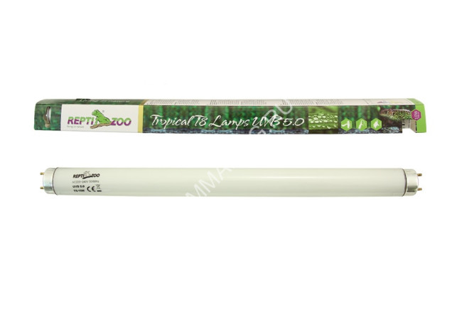 Лампа (Repti Zoo) УФ 5025LL T8 ReptiSol Tropical 5.0, 25Вт