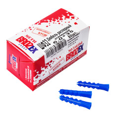 Дюбель распорный усиленный BROZEX 6,0*35 коробка (80шт) *10