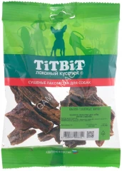 TiTBiT 0,045кг вымя говяжье (мягк.упаковка)
