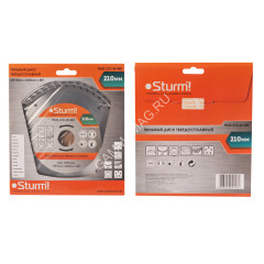 Диск пильный 210*30,0мм 48 зубьев по дереву (9020-210-30-48Т) Sturm *1/50