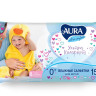 Салфетки влажные Aura Ультра Комфорт для детей 15шт (арт. 398) *10/110